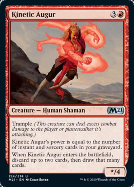 Kinetic Augur - 154/274 - Uncommon Foil