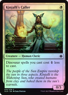 Kinjalli's Caller - 18/279 - Common FOIL