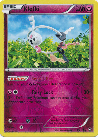 Klefki - 73/111 - Uncommon Reverse Holo