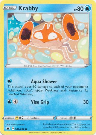 Krabby - 42/202 - Common