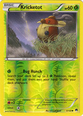 Kricketot - 5/122 - Common Reverse Holo
