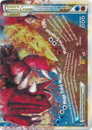 Kyogre & Groudon Legend (Bottom) - 88/90 - Ultra Rare