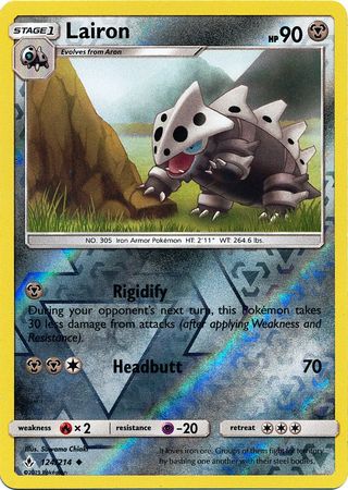 Lairon - 124/214 - Uncommon Reverse Holo