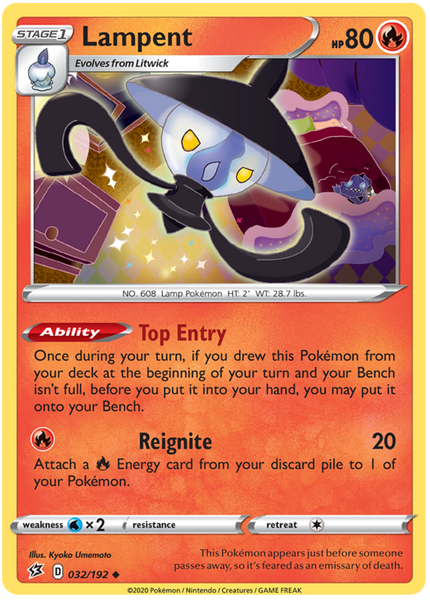 Lampent - 32/192 - Uncommon