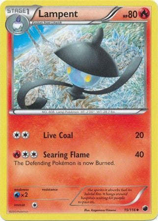 Lampent - 15/116 - Uncommon