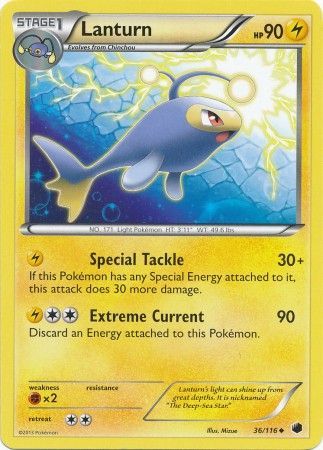 Lanturn - 36/116 - Uncommon