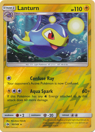 Lanturn - 50/149 - Rare Reverse Holo