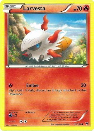 Larvesta - 19/101 - Common