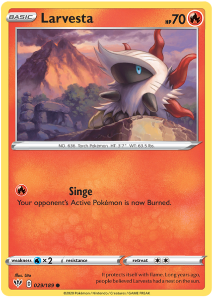 Larvesta - 29/189 - Common