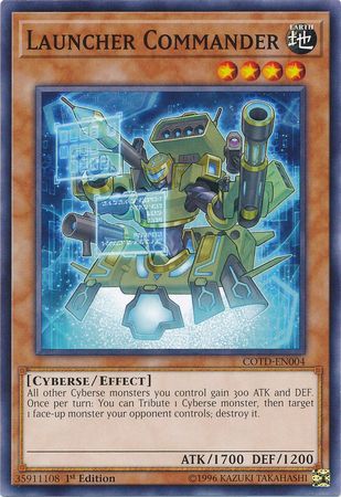 Launcher Commander - COTD-EN004 - Common 1st Edition
