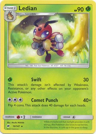 Ledian - 10/147 - Rare