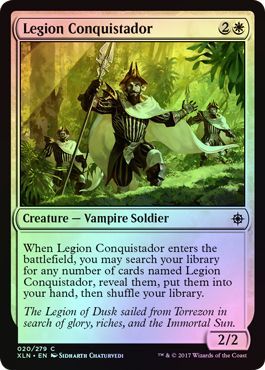 Legion Conquistador - 20/279 - Common FOIL