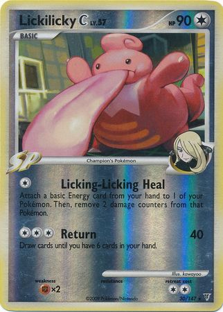 Lickilicky C - 30/147 - Rare Reverse Holo