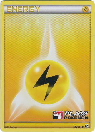 Lightning Energy Holo Play Promo - 108/114 - Promo