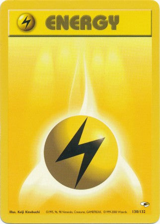 Lightning Energy - 130/132 - Common - Played
