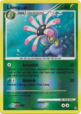 Lileep - 105/146 - Common Reverse Holo