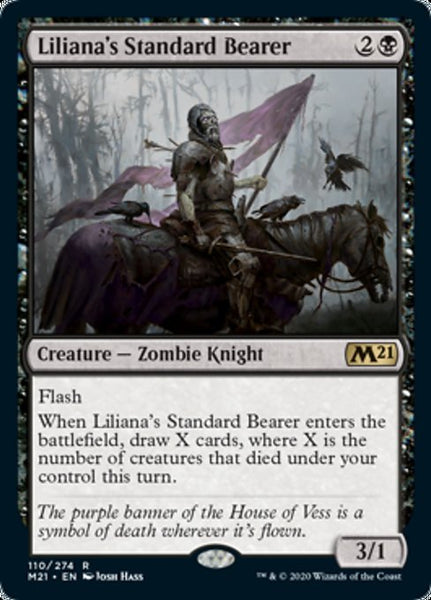 Liliana's Standard Bearer - 110/274 - Rare