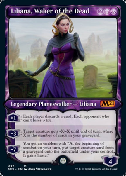 Liliana, Waker of the Dead - 297/274 - Mythic Showcase Foil
