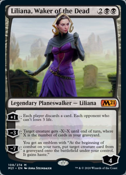 Liliana, Waker of the Dead - 108/274 - Mythic