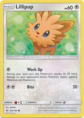 Lillipup - 103/149 - Common