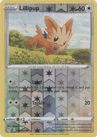 Lillipup - 133/203 - Common Reverse Holo