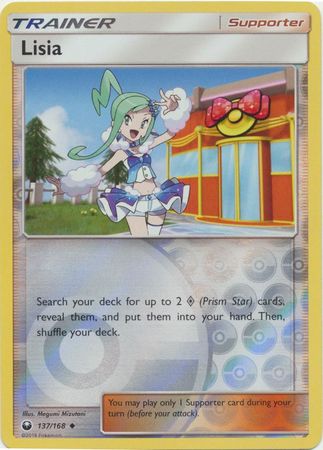 Lisia - 137/168 - Uncommon Reverse Holo