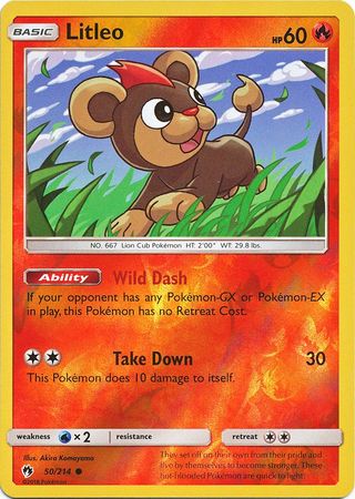 Litleo - 50/214 - Common Reverse Holo