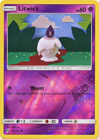 Litwick - 101/214 - Common Reverse Holo