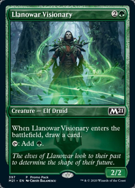 Llanowar Visionary - 397/274 - Promo