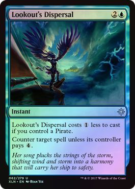 Lookout's Dispersal - 062/279 - Uncommon FOIL