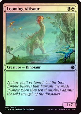 Looming Altisaur - 23/279 - Common FOIL