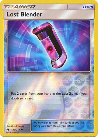 Lost Blender - 181/214 - Uncommon Reverse Holo