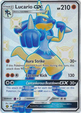 Lucario GX - SV64/SV94 Shiny Rare