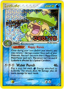 Ludicolo  - 19/107 - Rare Reverse Holo