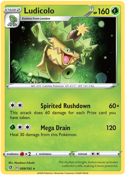 Ludicolo - 9/192 - Rare