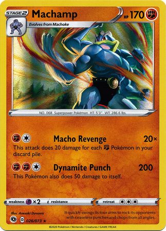 Machamp - 26/73 - Holo Rare