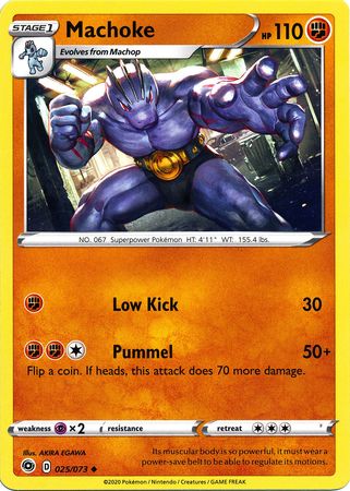 Machoke - 25/73 - Uncommon