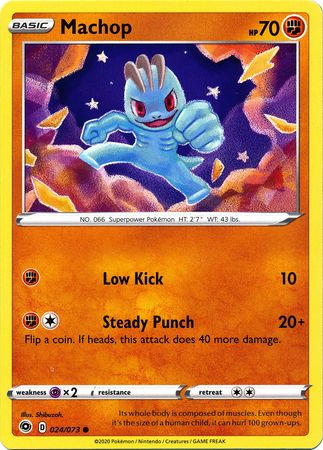 Machop - 24/73 - Common