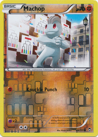 Machop - 44/111 - Common Reverse Holo
