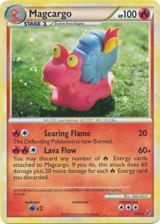 Magcargo - 6/90 - Holo Rare