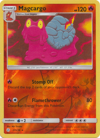 Magcargo - 27/236 - Rare Reverse Holo