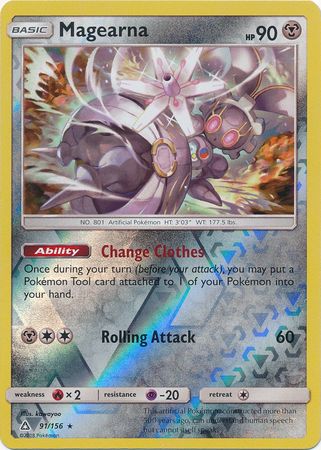Magearna - 91/156 - Rare Reverse Holo