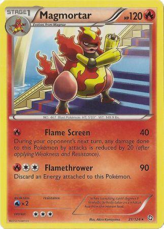 Magmortar - 21/124 - Rare