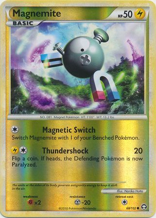 Magnemite - 68/102 - Common Reverse Holo