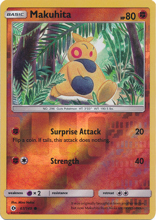 Makuhita - 67/149 - Common Reverse Holo