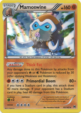 Mamoswine - 82/162 - Holo Rare