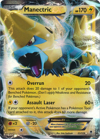 Manectric Ex  - 23/119 - Ultra Rare