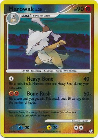 Marowak - 63/146 - Uncommon Reverse Holo