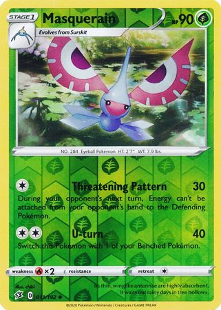 Masquerain - 11/192 - Uncommon Reverse Holo