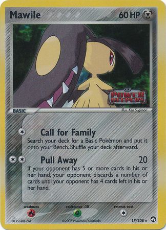 Mawile - 17/108 - Rare Reverse Holo
